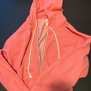 American Eagle cropped zip up
